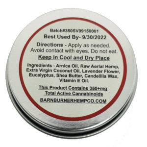 Hemp Salve Ingredients 